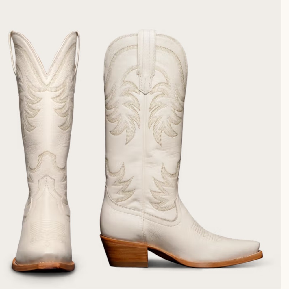 Tecovas Annie Boot in Bone - Size 9.5 - NWT